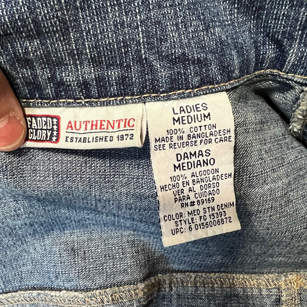 Vintage 90s Faded Glory Women’s Denim Jacket - Picture 14 of 15